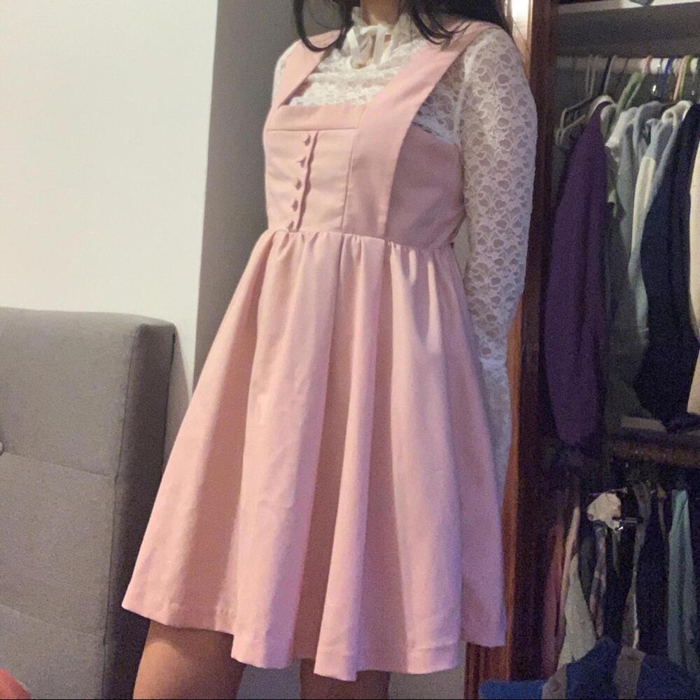 Pink Dolly Suspender JSK Dress